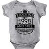 Made In 1998 And Still Awesome Baby Onesie