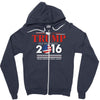 trump 2016 presidential Zipper Hoodie