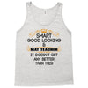 Smart Good Looking Math Teacher Doesnt Get Better Than This Tank Top