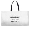 binary Weekender Totes