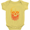 skull gradient Baby Onesie