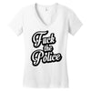 fuck the police Women's V-Neck T-Shirt