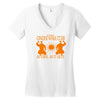 ninja Women's V-Neck T-Shirt