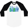 who's the daddy christmas 3/4 Sleeve Shirt