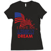 I Have an American Dream Ladies Fitted T-Shirt