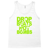 dub step drop beats not bombs black light skrillex ink hiphop dance Tank Top