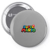 Super Mario Pin-back button