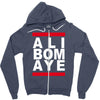 ali bomaye Zipper Hoodie