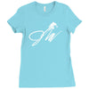 Jake Paul Christmas Hat Signature Ladies Fitted T-Shirt