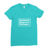 assistant to the regional manager Ladies Fitted T-Shirt