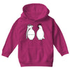 peace and hate can you tell the difference Youth Hoodie