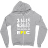 pi day 2015 pie math Zipper Hoodie