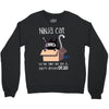 ninja cat Crewneck Sweatshirt