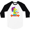 skate face 3/4 Sleeve Shirt