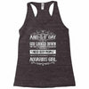 And 8th Day God Look Down So God Made A Aquarius Girl Racerback Tank