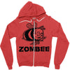 zombie bee Zipper Hoodie