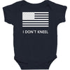i don't kneel Baby Bodysuit