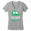 Bitches With Hitches Women's V-Neck T-Shirt