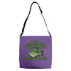 bass look big Adjustable Strap Totes