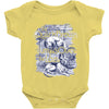 quick brown fox Baby Onesie