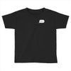 minimal typing bubble pocket tee Toddler T-shirt