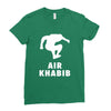 air khabib silhouette Ladies Fitted T-Shirt