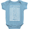 joy division unknown pleasures rock band Baby Onesie