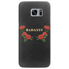 badassy with roses Samsung Galaxy S7 Edge