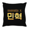 Monsta X Throw Pillow