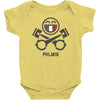 pistonheads phlm16 smiley Baby Onesie