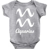 aquarius zodiac Baby Onesie