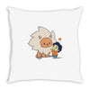 bffs (steven and lion) Throw Pillow