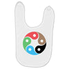 zentao symbol as evolution of the tao (yin yang) Baby Bibs