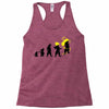 goku evolution (black) Racerback Tank