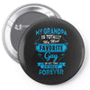My Grandpa Is Totally My Most Favorite Guy Pin-back button