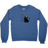 Halloween Cat Crewneck Sweatshirt