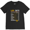 Leo Facts Zodiac V-Neck Tee