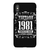 vintage made in 1981 perfectly aged a living legend iPhoneX