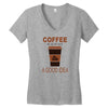 coffee is always a good idea Women's V-Neck T-Shirt