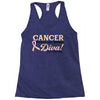Cancer Picked The Wrong Diva Racerback Tank