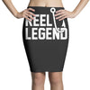reel legend funny lure father's day country fishing bass humor Pencil Skirts