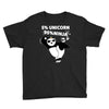 5 Percent Unicorn 95 Percent Ninja Youth Tee