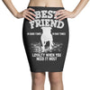 Best Friend Pitbull Pencil Skirts