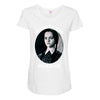 on wednesdays we wear black Maternity Scoop Neck T-shirt