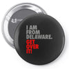 delaware state trending Pin-back button