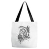 wolf princess warrior Tote Bags