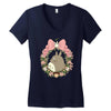 totoro Women's V-Neck T-Shirt