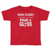 yoga class Toddler T-shirt