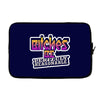 bitches be perfectly reasonable Laptop sleeve