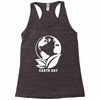 earth day planet Racerback Tank